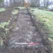 General view of Trench 2, photograph from final report from archaeological evaluation at Hillwood Farm, Ratho, Edinburgh