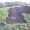 General view of Trench 3, photograph from final report from archaeological evaluation at Hillwood Farm, Ratho, Edinburgh