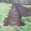 General view of Trench 4, photograph from final report from archaeological evaluation at Hillwood Farm, Ratho, Edinburgh