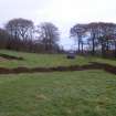 General site view, photograph from final report from archaeological evaluation at Hillwood Farm, Ratho, Edinburgh