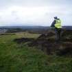 General site view, photograph from final report from archaeological evaluation at Hillwood Farm, Ratho, Edinburgh