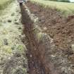 Working view of the cable trench excavations, photograph from archaeological watching brief at Southfield Farm, Dalkeith