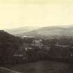 General view of Peebles from the Hydro