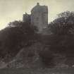 View of Neidpath Castle from SE
