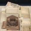 Bennetts Architects' model of design for alterations to theatre (roof off).