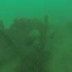 View of hull pieces on HMS Roedean