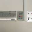 Detail of nurse call unit in Ward 7.