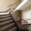 General view of the central staircase.