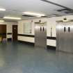 General view of lift lobby basement.