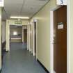 Phase 3 Ground floor Psychiatric day hospital, general view of consulting corridor.