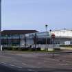 View of Fountain Park Leisure Centre, 122-130 Dundee Street, Fountainbridge, Edinburgh, from east