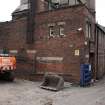 Photograph from building survey at Gateway Theatre, Elm Row, Edinburgh. Includes conservation statement by Simpson and Brown