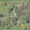 Oblique aerial view of Canderside Bridge, looking WNW.