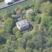 Oblique aerial view of Camphill House, looking WNW.