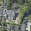 Oblique aerial view of Craigie Hall, looking W.