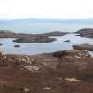 General view looking ESE with Loch a'Gheadais dun in the background.