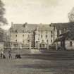Scottish Borders, Innerleithen. Copy of photograph from PA 184. View of front of Traquair House.