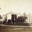 Historic photograph showing view of Brahan Castle