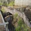 Lade system at south west corner of sawmill, view from south east