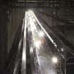 Interior general view. Coal Handling Area. Conveyor belt system