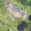 Beaufort Castle. Oblique aerial view.
