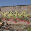 Graffiti art by Smug, taken from the south.