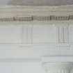 Ground floor. Central room. Detail of cornice.