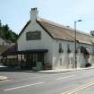 General view of newly thatched hotel building; Kirkoswald.