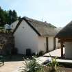 View of thatched larder building; Souter's Inn ( the Shanter Hotel), Kirkoswald.