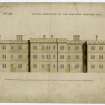 Folio 1. 23. Calton Jail. Debtor's jail. South elevation of proposed jail