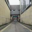 General view of Rose Street South Lane from west.