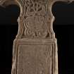 Dupplin Pictish cross, detail of inscribed panel on face a