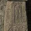 Abernethy 1 Pictish symbol stone fragment