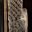 Invermay 1 &  3 Pictish cross fragments face d (including scale)