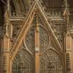 West transept. Screen at south end.