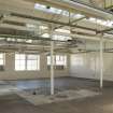 Interior. Third floor, pre-1910 courtyard west range. General view from north west. Roof lights and fenestration ensures plenty of natural light.