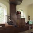 View of pulpit.