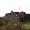 Toilet block, view from E.