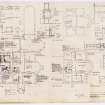 Plans, elevations, sections and details.
Insc. 'Scottish Hospital Administrative Staffs Committee. Woodburn House.'