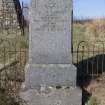 Gravestone of Donald Cameron, gardener, Kinlochmoidart, died 26 April 1901