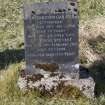 Gravestone of John Cameron, Gortenfern, died 20 July 1910