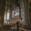 Choir and lectern, view from crossing to north west