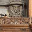 Choir, detail of corbel