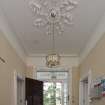 General view of Lobby showing plaster ceiling.