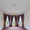 General view of drawing room showing bay window.