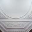 Detail of plaster ceiling in drawing room.