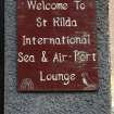 Sign for St Kilda Departure Lounge