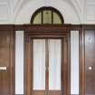 Ground floor. Reception room. View of entrance door.