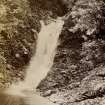 Waterfall.
Titled 'Garpol Glen (Moffat)'.
PHOTOGRAPH ALBUM NO.25: MR DOG ALBUM