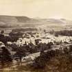 Distant view of Melrose from the south west.
Titled: 'Melrose from S.W. 421 J.V.'
PHOTOGRAPH ALBUM No 25: MR DOG ALBUM